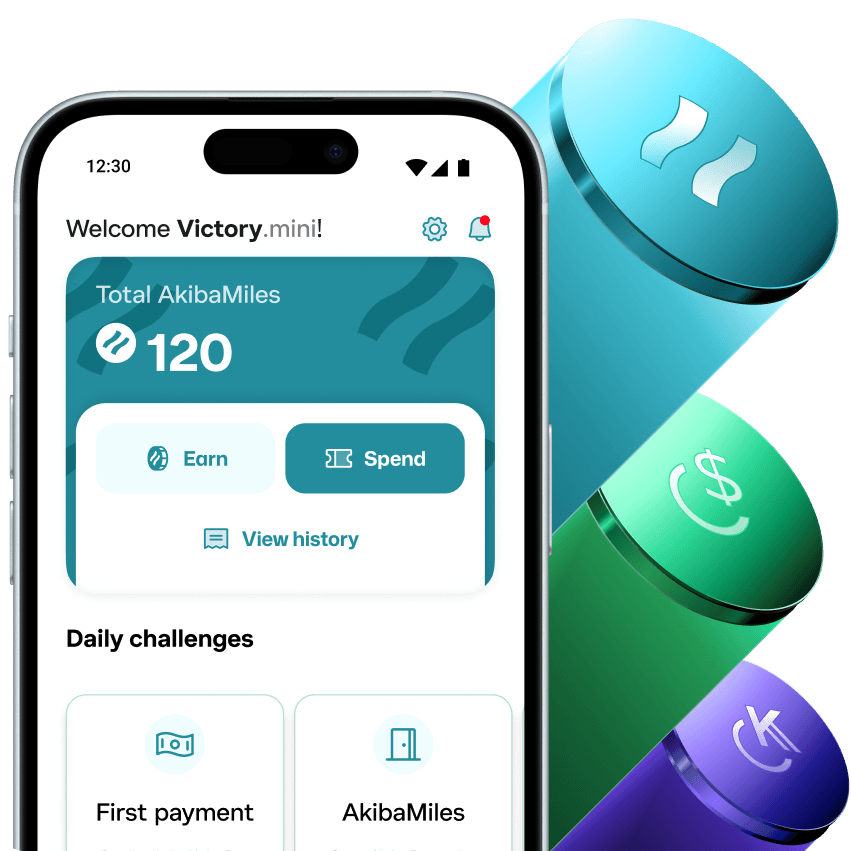 Akiba Pass and rewards inside the app